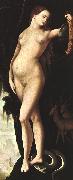 Hans Baldung Grien Prudence oil painting